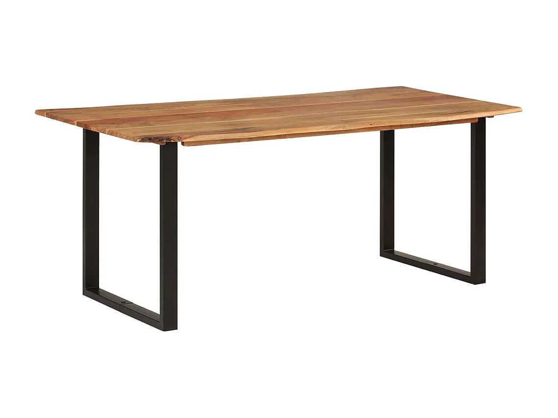 Eettafel 180x90x76 cm massief acaciahout