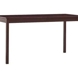 Eettafel 140x70x73 cm grenenhout donkerbruin Eettafel 140x70x73 cm grenenhout donkerbruin