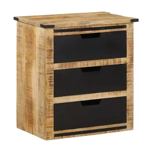 Dressoir met 3 lades 55x35x60 cm massief mangohout Dressoir met 3 lades 55x35x60 cm massief mangohout