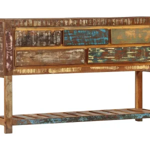 Dressoir 120x30x75 cm massief gerecycled hout Dressoir 120x30x75 cm massief gerecycled hout