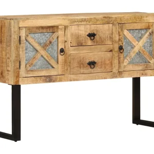Dressoir 110x30x74 cm ruw mangohout Dressoir 110x30x74 cm ruw mangohout