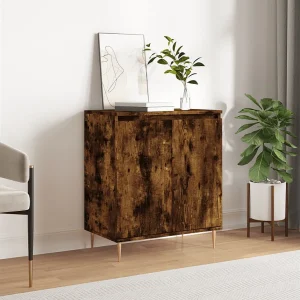 Dressoir 60x35x70 cm bewerkt hout gerookt eikenkleurig Dressoir 60x35x70 cm bewerkt hout gerookt eikenkleurig