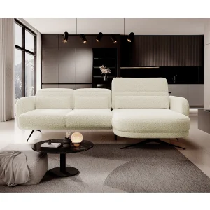 ECKSOFA BARILLO – Verstelbare rugleuning, stalen poten, 3 kussens, onafhankelijk, 261x170x97cm, rechterkant Beige ECKSOFA BARILLO – Verstelbare rugleuning, stalen poten, 3 kussens, onafhankelijk, 261x170x97cm, rechterkant Beige