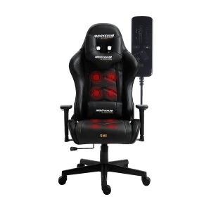 Gamingstoel Premium – Massagesysteem, belastbaar tot 150 kg – Tactical SMI, Zwart Gamingstoel Premium – Massagesysteem, belastbaar tot 150 kg – Tactical SMI, Zwart