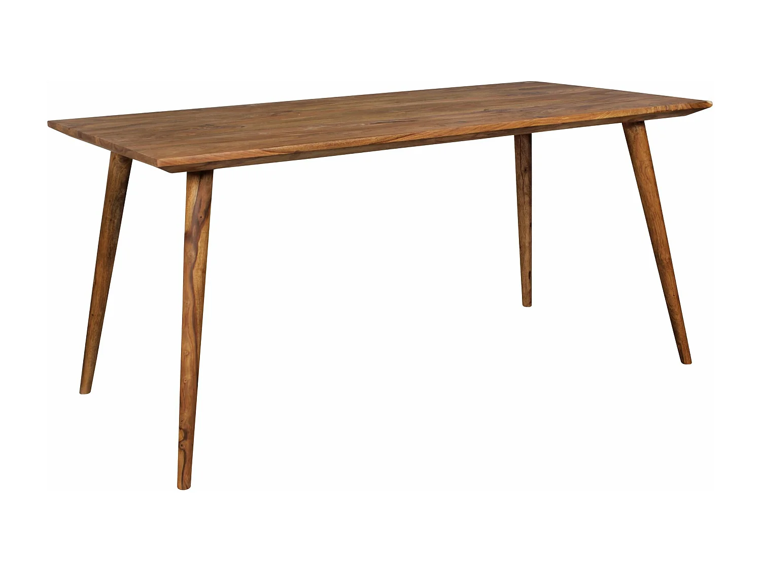 eetkamertafel REPA 120 x 60 x 76 cm Sheesham rustiek
