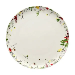 Fruitbord van porselein wit/multicolor Ø 21 cm, Brillance