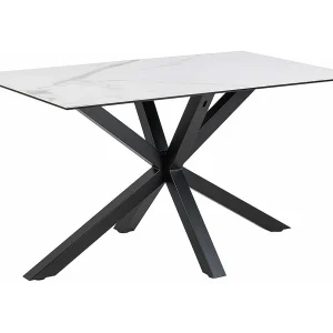 Florence eetkamertafel 80x135cm wit. Florence eetkamertafel 80x135cm wit.