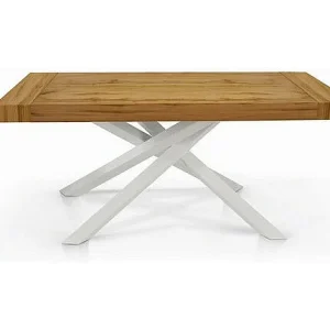 Eikenhouten uittrekbare tafel 160×90 cm – 260×90 cm – TRASTEVERE Eikenhouten uittrekbare tafel 160×90 cm – 260×90 cm – TRASTEVERE