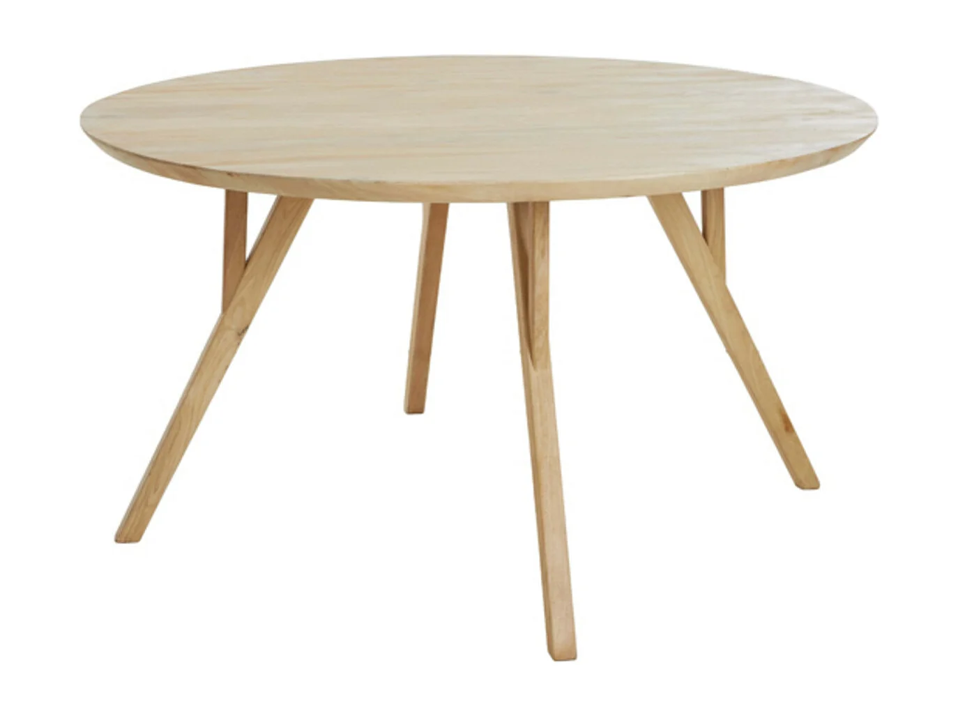 Eettafel QUENZA - Ø140x76cm - Bruin