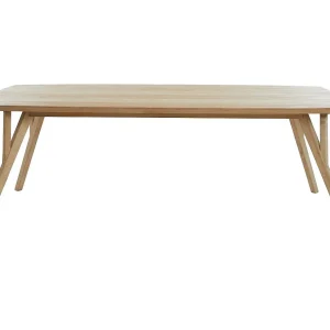 Eettafel QUENZA – 200x100x76cm – Bruin Eettafel QUENZA – 200x100x76cm – Bruin