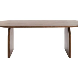 Eettafel INDORE – 220x100x75cm – Bruin