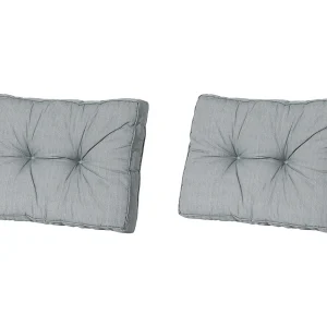 Florance Rugkussen Basic grey – Ca. 43×60 cm – Set van 2 Florance Rugkussen Basic grey – Ca. 43×60 cm – Set van 2