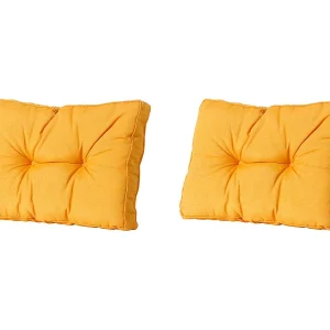 Florance Zitkussen Panama golden glow – Ca. 43×60 cm – Set van 2 Florance Zitkussen Panama golden glow – Ca. 43×60 cm – Set van 2