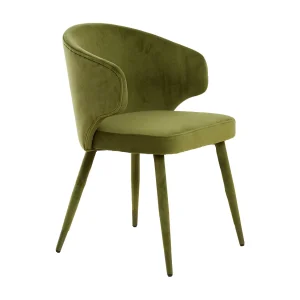 Eetkamerstoel KOSAKA – 79x57x53cm – Groen – Set van 2
