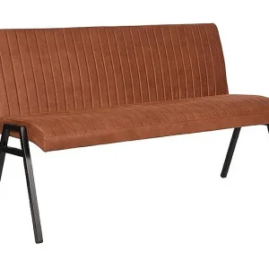 Eetkamerbank Matz – Cognac – Microfiber – 145 cm Eetkamerbank Matz – Cognac – Microfiber – 145 cm
