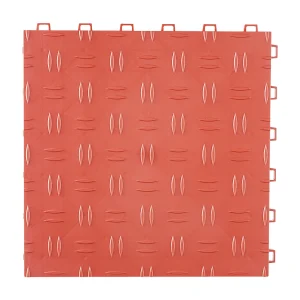 Garagetegels in Elkaar Grijpend, SucceBuy Garagetegels in Elkaar Grijpend 50-pack, 30.5×30.5 cm Rood Garagetegels in Elkaar Grijpend, SucceBuy Garagetegels in Elkaar Grijpend 50-pack, 30.5×30.5 cm Rood