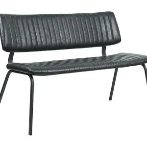 Eetkamerbank Gusto – Zwart – PU-Leder – 120 cm Eetkamerbank Gusto – Zwart – PU-Leder – 120 cm