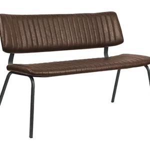 Eetkamerbank Gusto – Bruin – PU-Leder – 120 cm Eetkamerbank Gusto – Bruin – PU-Leder – 120 cm