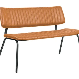 Eetkamerbank Gusto – Cognac – PU-Leder – 120 cm Eetkamerbank Gusto – Cognac – PU-Leder – 120 cm