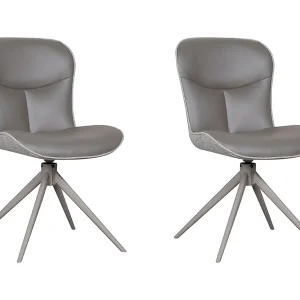 Eetkamerstoel Thorben – Forest – Microfiber – set van 2 Eetkamerstoel Thorben – Forest – Microfiber – set van 2
