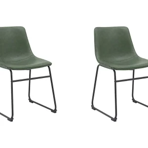 Eetkamerstoel Risto – Hunter – PU-Leder – set van 2