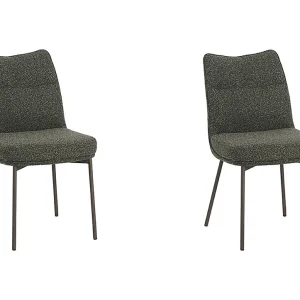 Eetkamerstoel Lennon – Forest – Boucle – set van 2 Eetkamerstoel Lennon – Forest – Boucle – set van 2