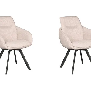 Eetkamerstoel Beauty – Naturel – Boucle – set van 2 Eetkamerstoel Beauty – Naturel – Boucle – set van 2