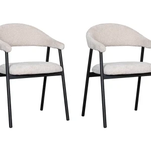 Eetkamerstoel Amaze – Naturel – Elite – set van 2