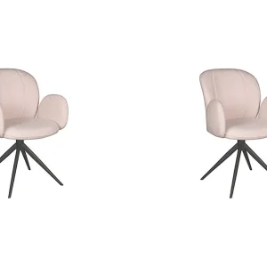 Eetkamerstoel Kimball – Naturel – Boucle – set van 2