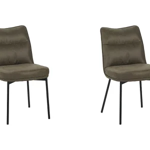Eetkamerstoel Lennon – Moss – Micro Suede – set van 2 Eetkamerstoel Lennon – Moss – Micro Suede – set van 2