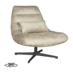 Fauteuil Nox – Beige – Elegance – 62 x 77cm Fauteuil Nox – Beige – Elegance – 62 x 77cm