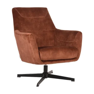 Fauteuil Toby – Rust – Velours