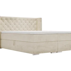 Emporius Valencia Box tweepersoonsbed bed 180×200, bed met opbergruimte – matras en topper – boxspring bed fluweel beige (Magic Velvet 2201) Emporius Valencia Box tweepersoonsbed bed 180×200, bed met opbergruimte – matras en topper – boxspring bed fluweel beige (Magic Velvet 2201)