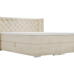 Emporius Valencia Box tweepersoonsbed bed 140×200, bed met opbergruimte – matras en topper – boxspring bed fluweel beige (Magic Velvet 2201) Emporius Valencia Box tweepersoonsbed bed 140×200, bed met opbergruimte – matras en topper – boxspring bed fluweel beige (Magic Velvet 2201)