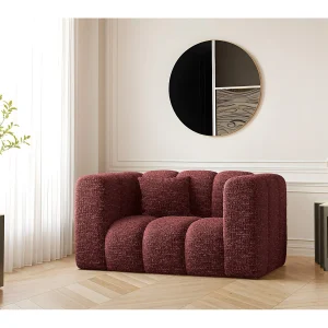 Fauteuil, Sofa Grand modulaire stof Haga rode wijn Fauteuil, Sofa Grand modulaire stof Haga rode wijn