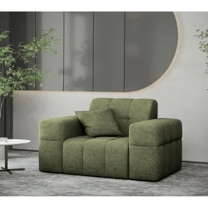 Fauteuilserie NIMES stijlvolle stof Perfect Harmony Green Fauteuilserie NIMES stijlvolle stof Perfect Harmony Green