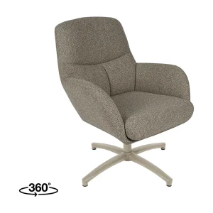 Fauteuil Chill Zone – Truffel grijs – Boucle