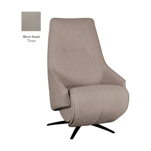 Fauteuil Odense – Taupe – Micro Suede – Elektrisch – 87x68x110 cm Fauteuil Odense – Taupe – Micro Suede – Elektrisch – 87x68x110 cm