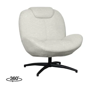 Fauteuil Clayton – Naturel – Stof