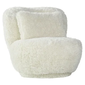 Fauteuil Doodle – Crème – Stof – 90x87x73 cm Fauteuil Doodle – Crème – Stof – 90x87x73 cm