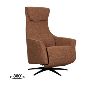 Fauteuil Lund – Coral – Boucle