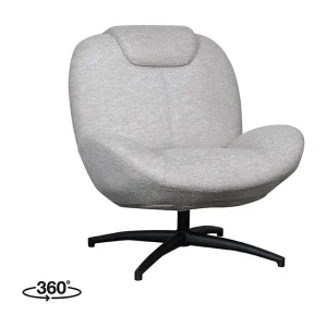 Fauteuil Clayton – Naturel – Stof