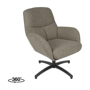 Fauteuil Chill Zone – Truffel grijs – Boucle
