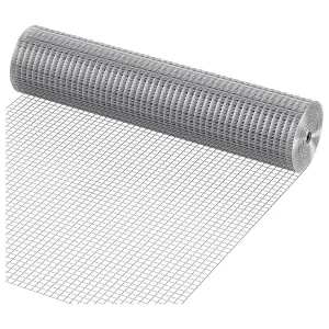 Gegalvaniseerd Gaashekwerk SucceBuy Hardwaregaas 1,27 cm x 60,96 cm x 762 cm 19 Ga Gegalvaniseerd Gaashekwerk SucceBuy Hardwaregaas 1,27 cm x 60,96 cm x 762 cm 19 Ga