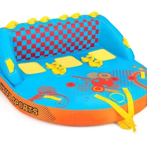 Funtube voor 3 personen, towable tube om op te zitten en te knielen, voor boot