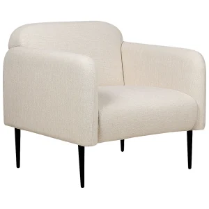 Fauteuil STOUBY Linnen Lichtbeige