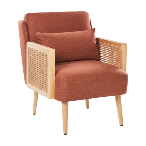 Fauteuil stof oranje ORUM