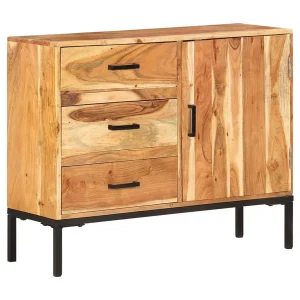 Dressoir 88x30x73 cm massief acaciahout Dressoir 88x30x73 cm massief acaciahout