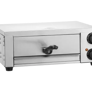 Elektrische Pizzaoven SucceBuy voor de Bar, Grootte 30CM, 1500 W, met Instelbare Temperatuur en Teller van 0 tot 120 Minuten Elektrische Pizzaoven SucceBuy voor de Bar, Grootte 30CM, 1500 W, met Instelbare Temperatuur en Teller van 0 tot 120 Minuten