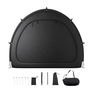 Fietsschuur Waterdichte Opslagtent Voor Fietsen SucceBuy, Ventilatoorontwerp Voor 5 Of Meer Fietsen Fietsschuur Waterdichte Opslagtent Voor Fietsen SucceBuy, Ventilatoorontwerp Voor 5 Of Meer Fietsen